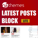 Latest Posts Block Lite – A Collection Of Beautiful WordPress Posts Gutenberg Blocks