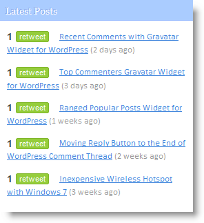 Latest Posts With Share Preview Wordpress Plugin - Rating, Reviews, Demo & Download