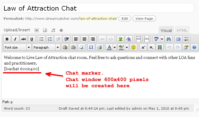 Law Of Attraction Chat Preview Wordpress Plugin - Rating, Reviews, Demo & Download