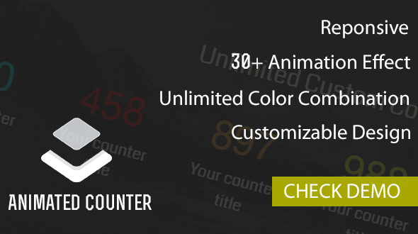 Layer – Animated Counter Extension Preview Wordpress Plugin - Rating, Reviews, Demo & Download