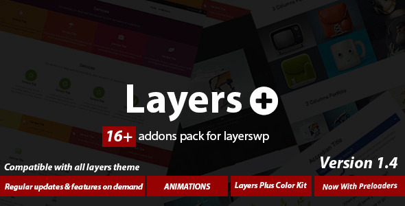 Layers Plus Addons Bundle For Layerswp Preview Wordpress Plugin - Rating, Reviews, Demo & Download