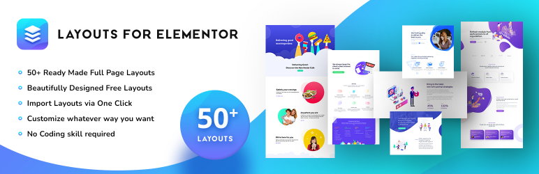 Layouts For Elementor Preview Wordpress Plugin - Rating, Reviews, Demo & Download