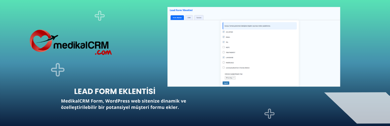 Lead Form Eklentisi Preview Wordpress Plugin - Rating, Reviews, Demo & Download
