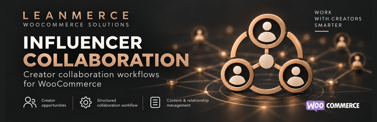 Leanmerce Influencer Collaboration Preview Wordpress Plugin - Rating, Reviews, Demo & Download