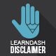 LearnDash Disclaimer