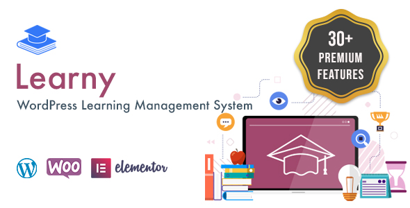 Learny Lms WordPress Plugin Preview - Rating, Reviews, Demo & Download