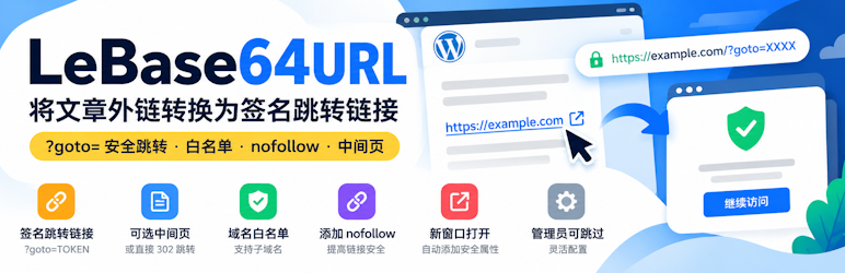 LeBase64URL Preview Wordpress Plugin - Rating, Reviews, Demo & Download