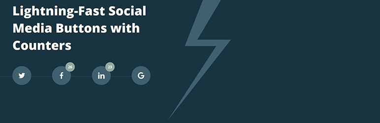 Lightning Fast Social Media Buttons Preview Wordpress Plugin - Rating, Reviews, Demo & Download