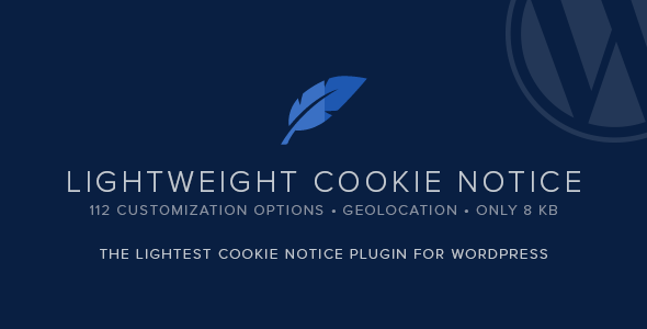 Lightweight Cookie Notice Preview Wordpress Plugin - Rating, Reviews, Demo & Download