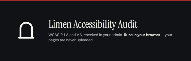 Limen Accessibility Audit Preview Wordpress Plugin - Rating, Reviews, Demo & Download