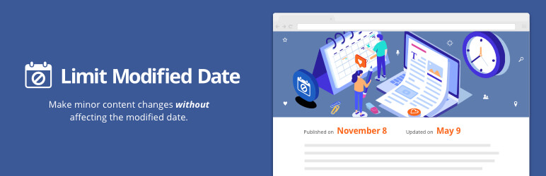 Limit Modified Date Preview Wordpress Plugin - Rating, Reviews, Demo & Download
