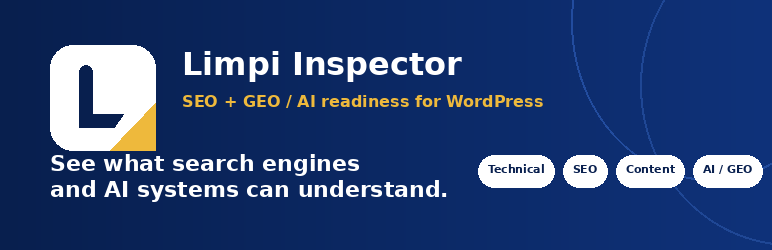 Limpi SEO & AI Visibility Inspector Preview Wordpress Plugin - Rating, Reviews, Demo & Download