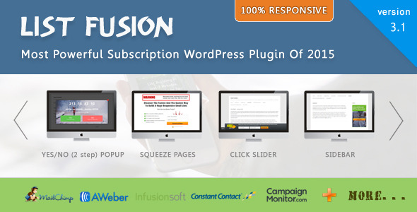 List Fusion – Best PopUp And Lead Generation Plugin Preview - Rating, Reviews, Demo & Download