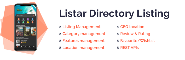 Listar – Directory Listing & Classifieds WordPress Plugin Preview - Rating, Reviews, Demo & Download