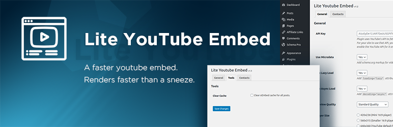 Lite Video Embed Preview Wordpress Plugin - Rating, Reviews, Demo & Download