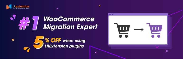 LitExtension: Shopping Cart Migration Preview Wordpress Plugin - Rating, Reviews, Demo & Download