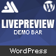 LivePreview – Theme Demo Bar For WordPress