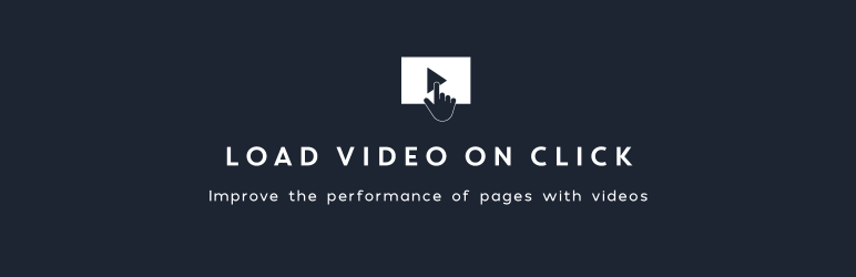 Load Video On Click Preview Wordpress Plugin - Rating, Reviews, Demo & Download