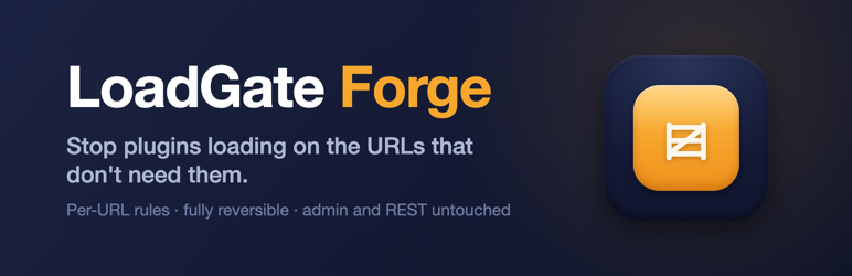 LoadGate Forge Preview Wordpress Plugin - Rating, Reviews, Demo & Download