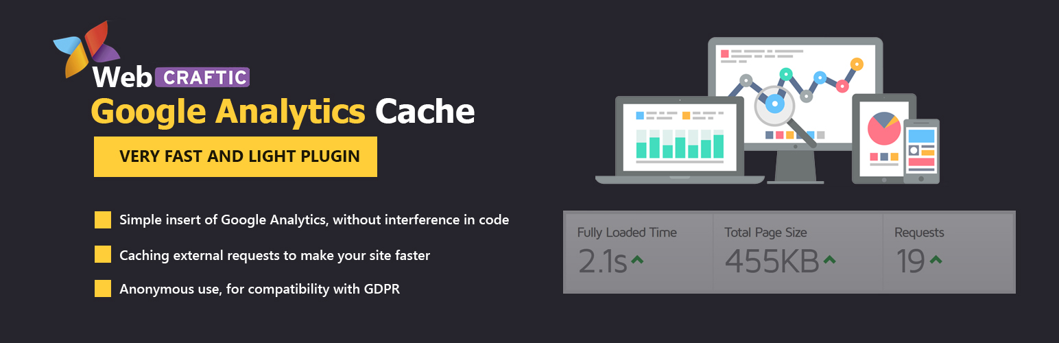 Local Google Analytics Plugin for Wordpress – Caches External Requests Preview - Rating, Reviews, Demo & Download