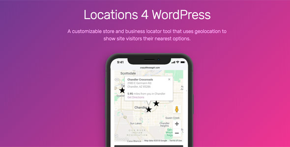 Locations 4 WordPress Preview - Rating, Reviews, Demo & Download