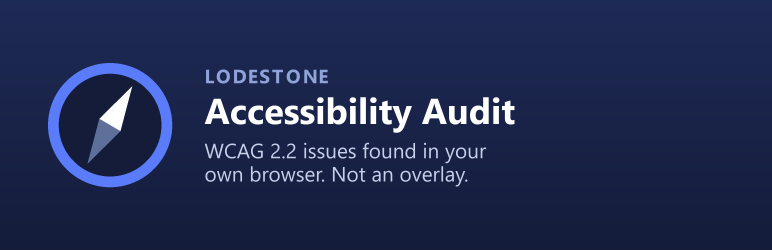 Lodestone Accessibility Audit Preview Wordpress Plugin - Rating, Reviews, Demo & Download