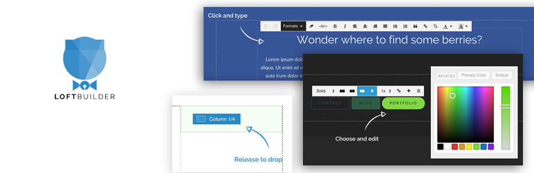 LoftBuilder Preview Wordpress Plugin - Rating, Reviews, Demo & Download
