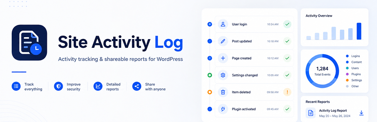 Loghaven Site Logs & Reports Preview Wordpress Plugin - Rating, Reviews, Demo & Download