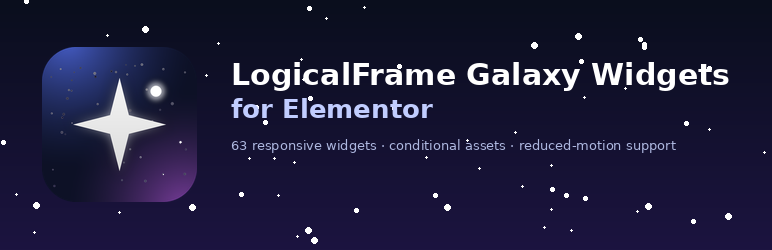 LogicalFrame Galaxy Widgets For Elementor Preview Wordpress Plugin - Rating, Reviews, Demo & Download
