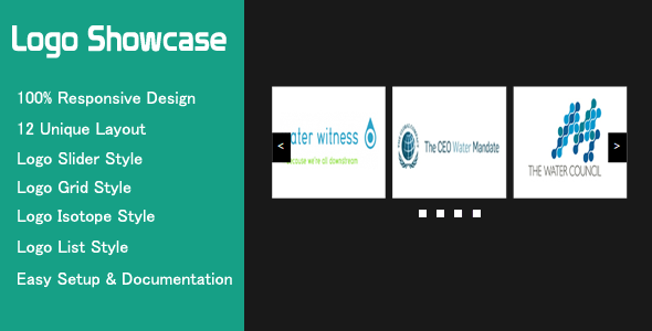 Logo Showcase – Responsive WordPress Plugin Preview - Rating, Reviews, Demo & Download