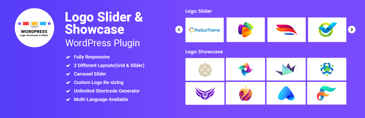 Logo Slider And Showcase Preview Wordpress Plugin - Rating, Reviews, Demo & Download