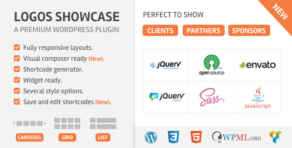 Logos Wordpress Plugin Preview - Rating, Reviews, Demo & Download