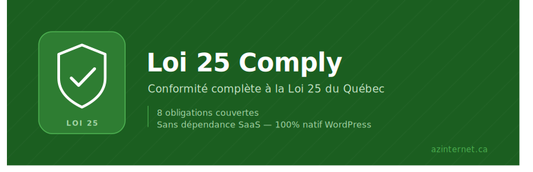 Loi 25 Comply Preview Wordpress Plugin - Rating, Reviews, Demo & Download