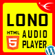 Lono – Responsive HTML5 Audio Player With Playlist WordPress Plugin