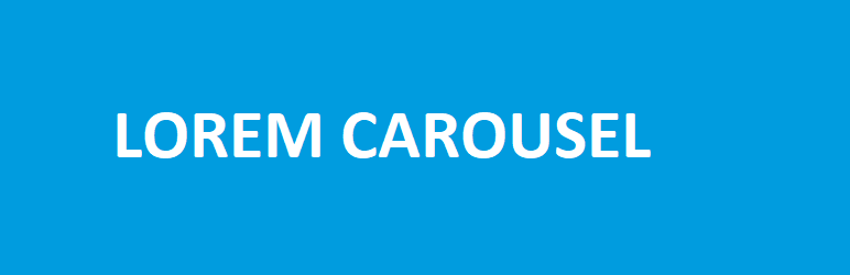 Lorem Carousel – Responsive Image Slider Plugin for Wordpress Preview - Rating, Reviews, Demo & Download