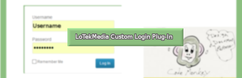 LotekMedia Custom Login Preview Wordpress Plugin - Rating, Reviews, Demo & Download