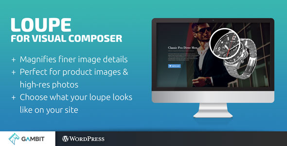 Loupe Image Magnifying Glass For WPBakery Page Builder (formerly Visual Composer) Preview Wordpress Plugin - Rating, Reviews, Demo & Download