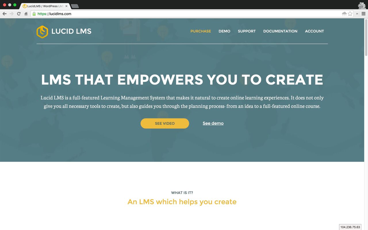 Lucid LMS Preview Wordpress Plugin - Rating, Reviews, Demo & Download