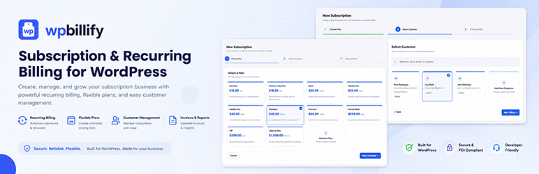 Lucrativeit Subscription & Recurring Billing Preview Wordpress Plugin - Rating, Reviews, Demo & Download