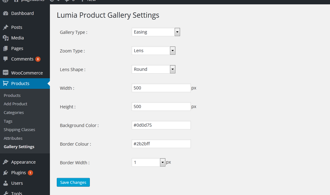 Lumia Woocommerce Product Gallery Preview Wordpress Plugin - Rating, Reviews, Demo & Download