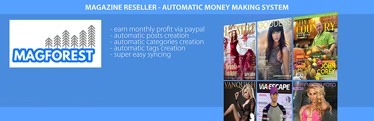 Magforest Affiliate Plugin Preview - Rating, Reviews, Demo & Download