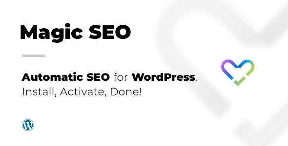 Magic SEO – Automatic WordPress SEO Preview - Rating, Reviews, Demo & Download
