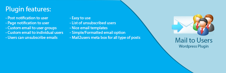 Mail To Users Preview Wordpress Plugin - Rating, Reviews, Demo & Download