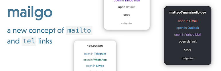 Mailgo Preview Wordpress Plugin - Rating, Reviews, Demo & Download