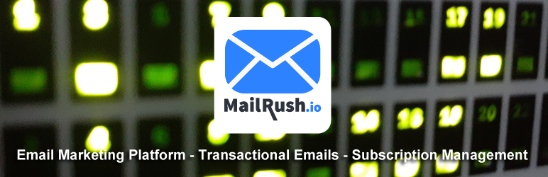 MailRush Wordpress Plugin - Rating, Reviews, Demo & Download