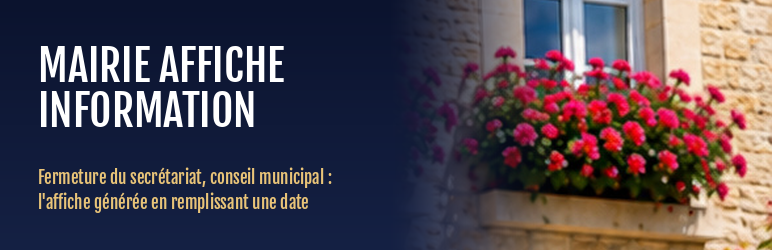 Mairie Affiche Information Preview Wordpress Plugin - Rating, Reviews, Demo & Download