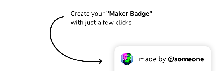 Maker Badge Preview Wordpress Plugin - Rating, Reviews, Demo & Download