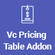 Malkoo Pricing Table Addon For Visual Composer