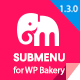 Mammoth Submenu For WPBakery Page Builder