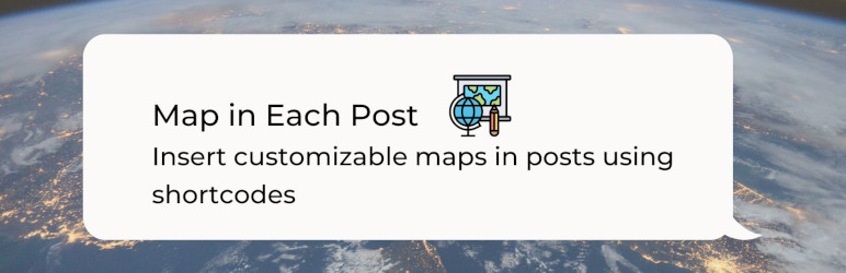 Map In Each Post Preview Wordpress Plugin - Rating, Reviews, Demo & Download